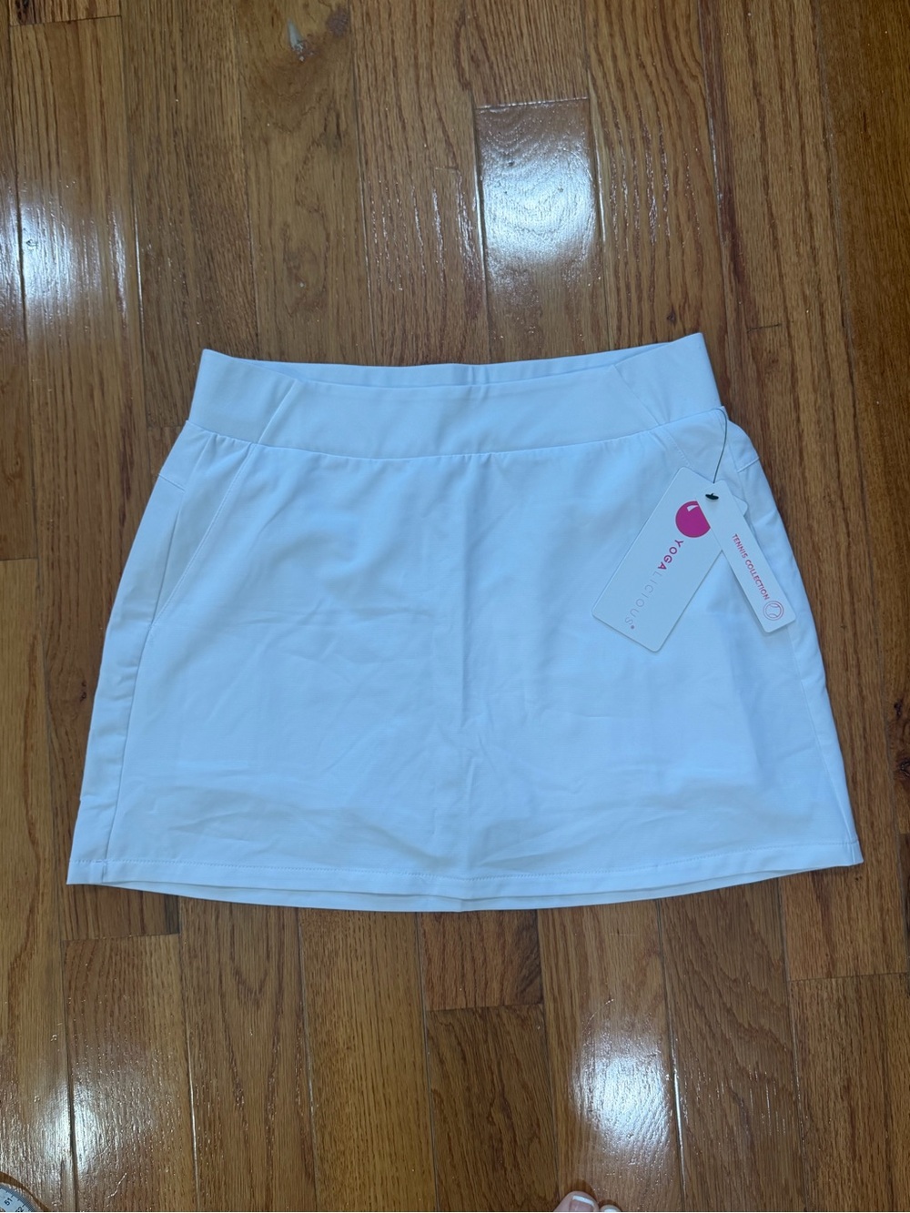 Yogalicious White Women's Mini Skort